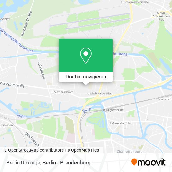Berlin Umzüge Karte