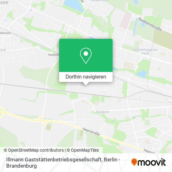 Illmann Gaststättenbetriebsgesellschaft Karte