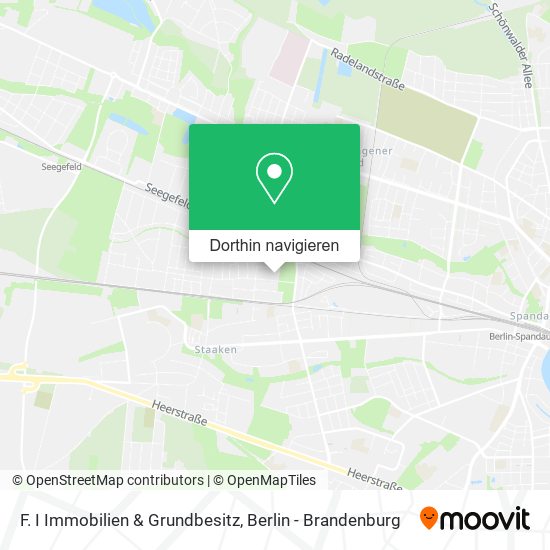 F. I Immobilien & Grundbesitz Karte
