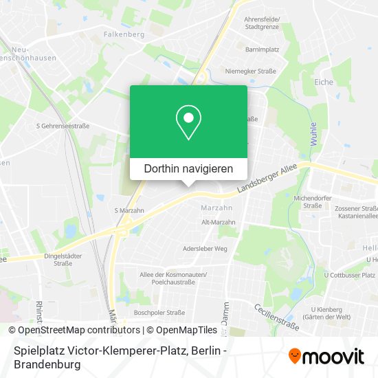 Spielplatz Victor-Klemperer-Platz Karte