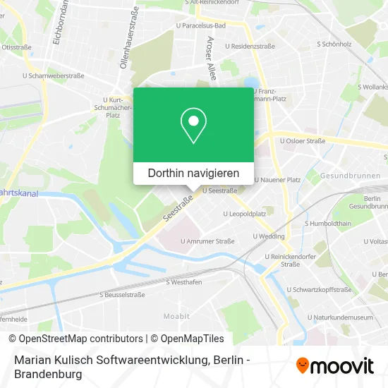 Marian Kulisch Softwareentwicklung Karte