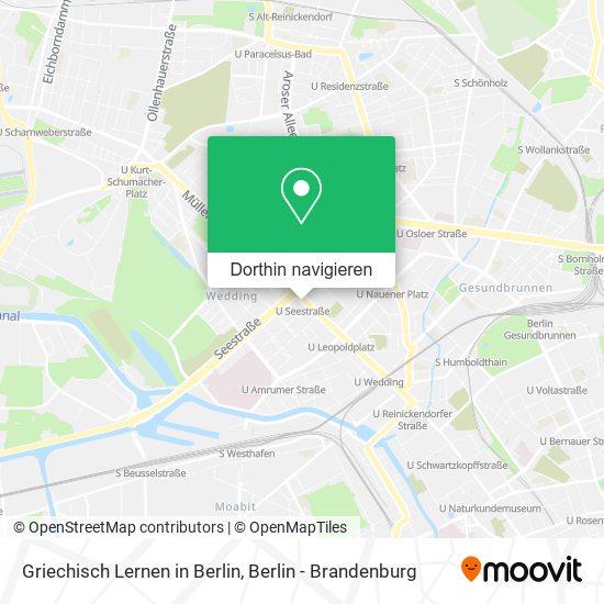 Griechisch Lernen in Berlin Karte