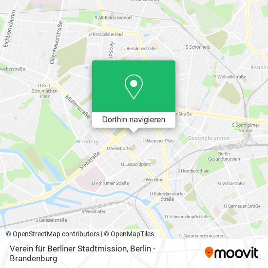 Verein für Berliner Stadtmission Karte