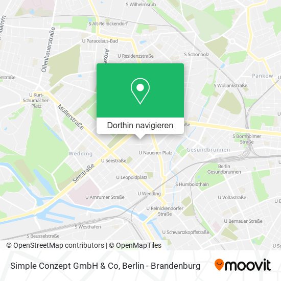 Simple Conzept GmbH & Co Karte