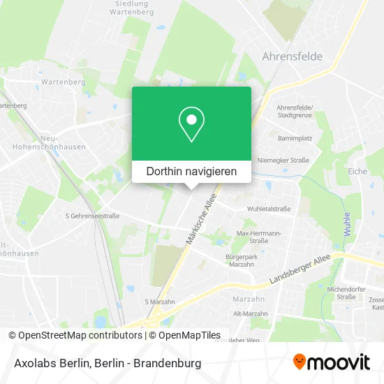 Axolabs Berlin Karte