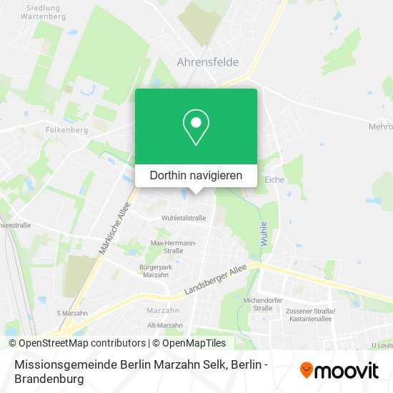 Missionsgemeinde Berlin Marzahn Selk Karte