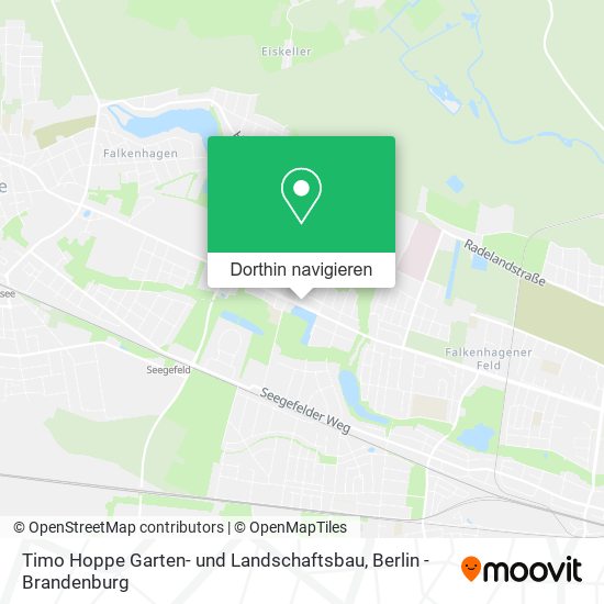 Timo Hoppe Garten- und Landschaftsbau Karte