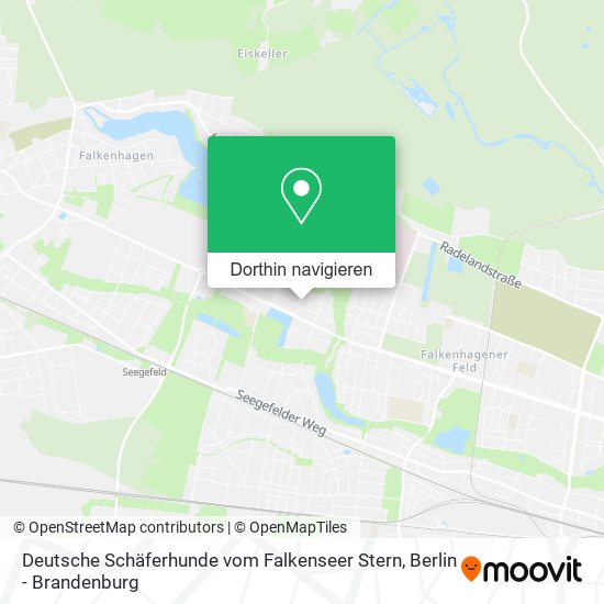 Deutsche Schäferhunde vom Falkenseer Stern Karte