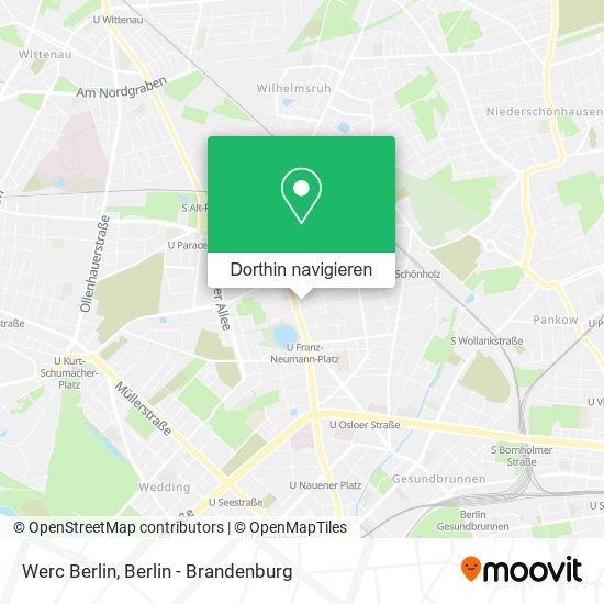 Werc Berlin Karte