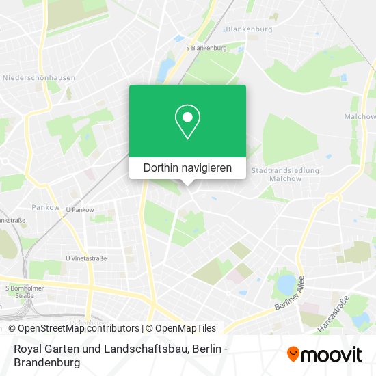 Royal Garten und Landschaftsbau Karte