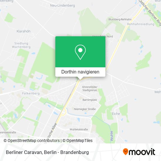 Berliner Caravan Karte