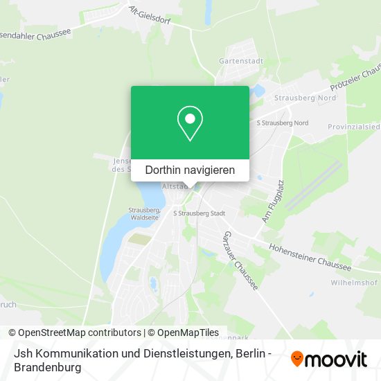 Jsh Kommunikation und Dienstleistungen Karte