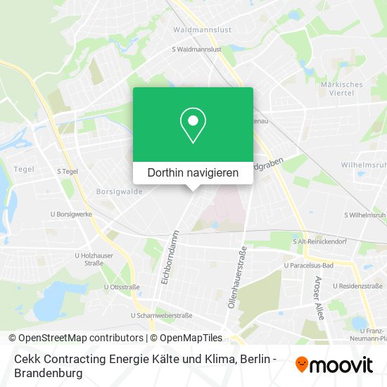 Cekk Contracting Energie Kälte und Klima Karte