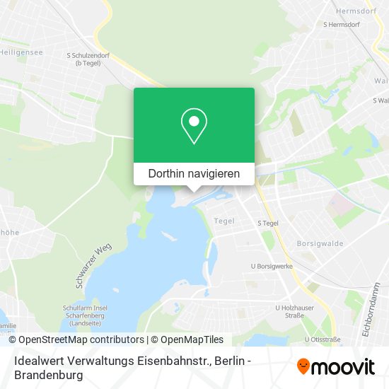 Idealwert Verwaltungs Eisenbahnstr. Karte