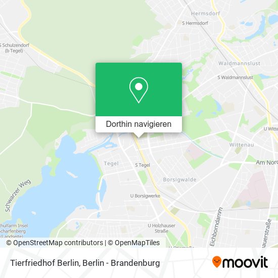 Tierfriedhof Berlin Karte