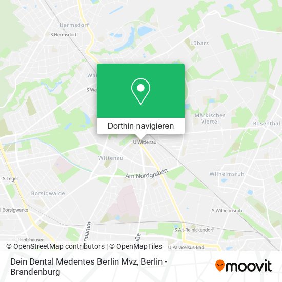 Dein Dental Medentes Berlin Mvz Karte