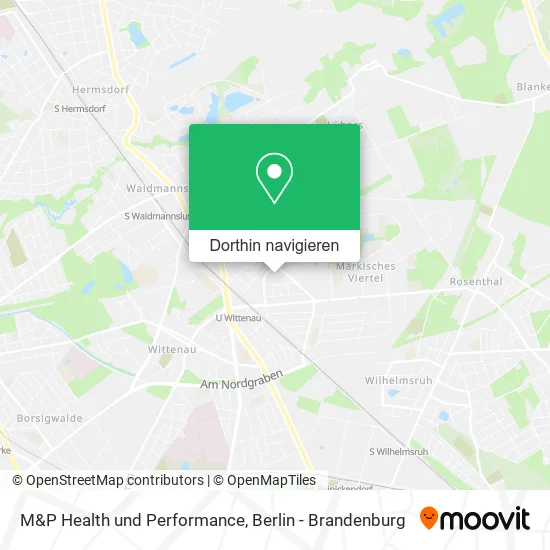 M&P Health und Performance Karte