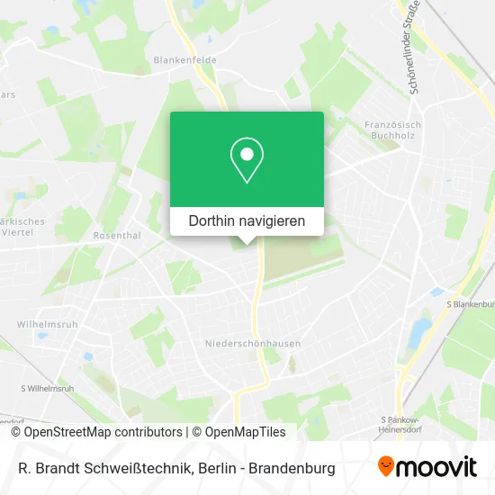 R. Brandt Schweißtechnik Karte