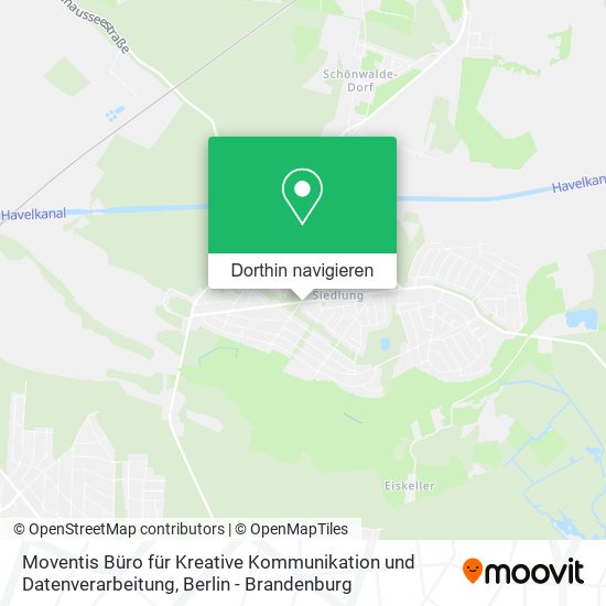 Moventis Büro für Kreative Kommunikation und Datenverarbeitung Karte