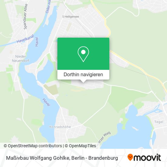 Maßivbau Wolfgang Gohlke Karte