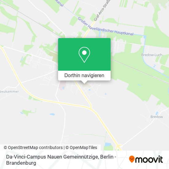 Da-Vinci-Campus Nauen Gemeinnützige Karte