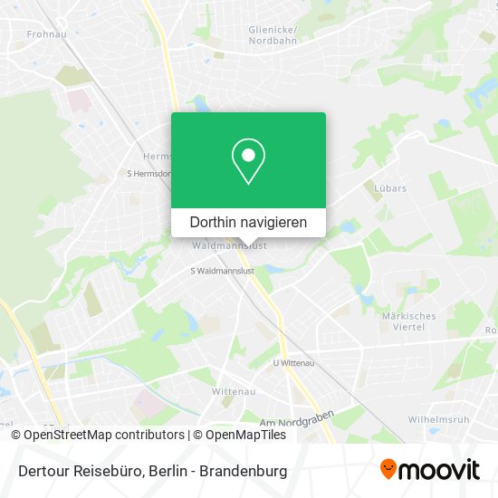 Dertour Reisebüro Karte