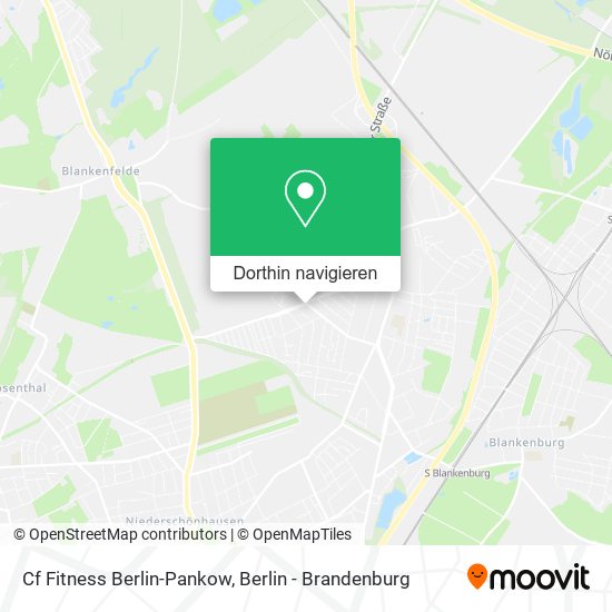 Cf Fitness Berlin-Pankow Karte