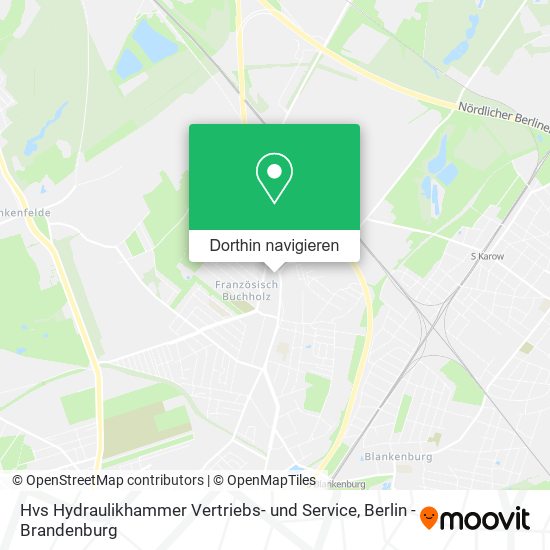Hvs Hydraulikhammer Vertriebs- und Service Karte