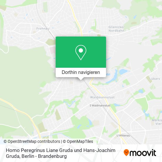 Homo Peregrinus Liane Gruda und Hans-Joachim Gruda Karte