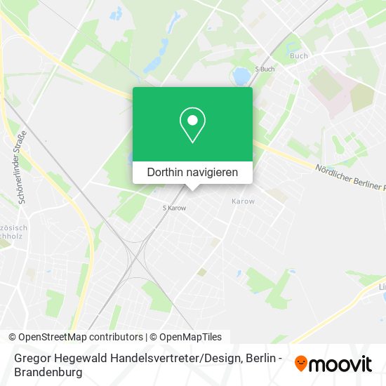 Gregor Hegewald Handelsvertreter / Design Karte