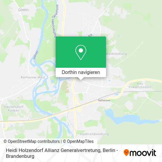 Heidi Holzendorf Allianz Generalvertretung Karte