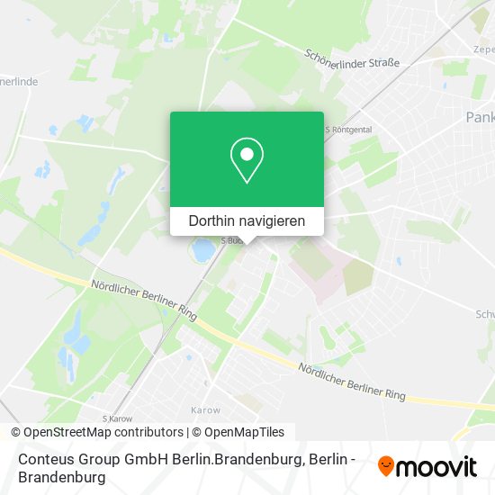 Conteus Group GmbH Berlin.Brandenburg Karte