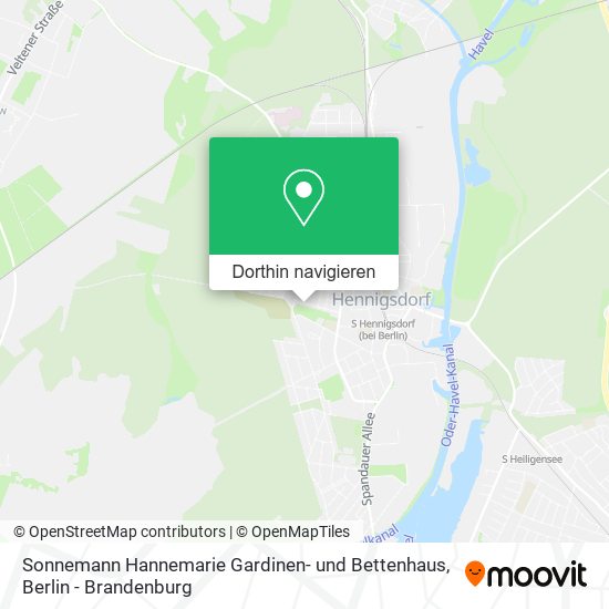 Sonnemann Hannemarie Gardinen- und Bettenhaus Karte