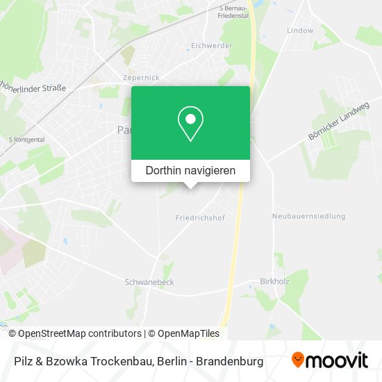 Pilz & Bzowka Trockenbau Karte