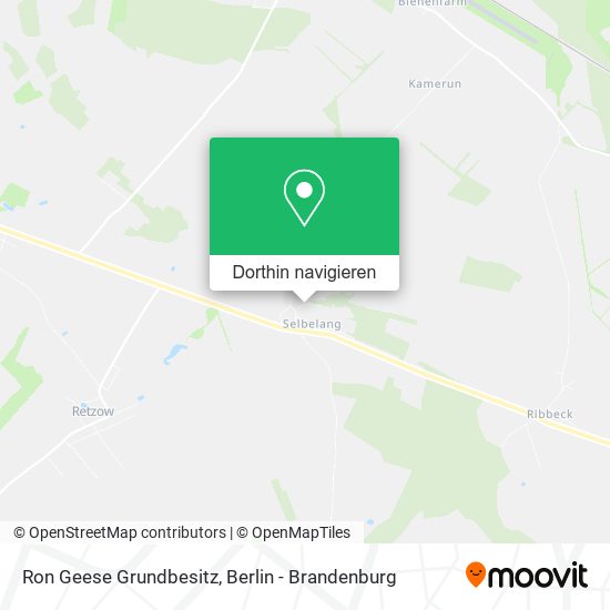 Ron Geese Grundbesitz Karte