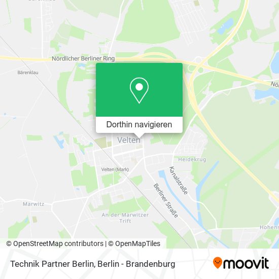 Technik Partner Berlin Karte