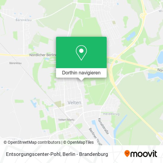 Entsorgungscenter-Pohl Karte