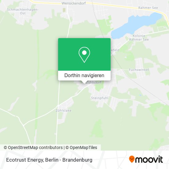 Ecotrust Energy Karte