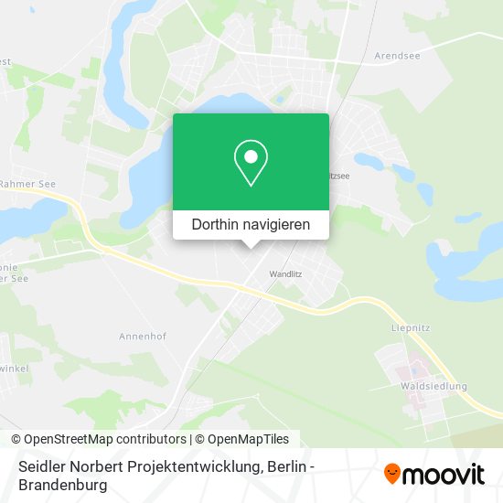 Seidler Norbert Projektentwicklung Karte