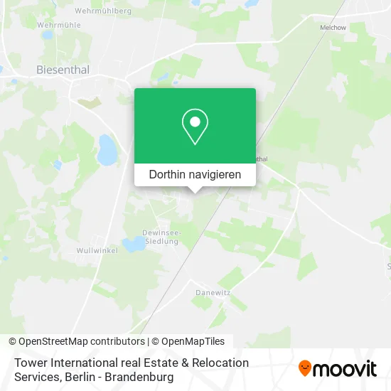 Tower International real Estate & Relocation Services Karte