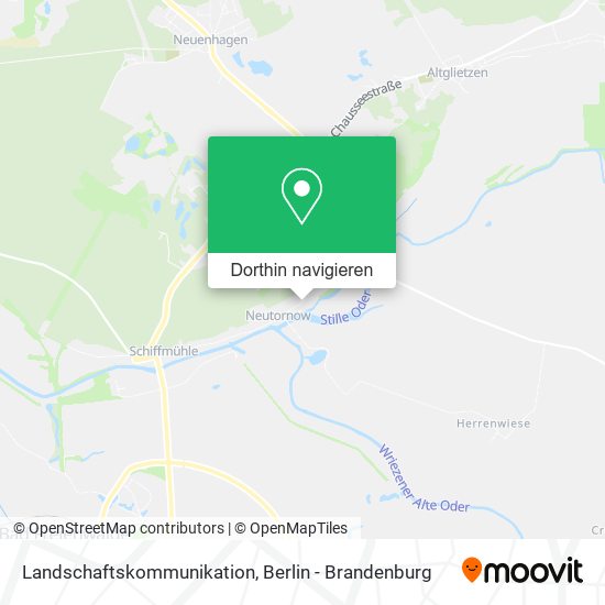 Landschaftskommunikation Karte