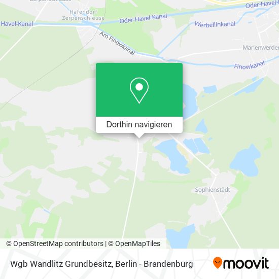 Wgb Wandlitz Grundbesitz Karte