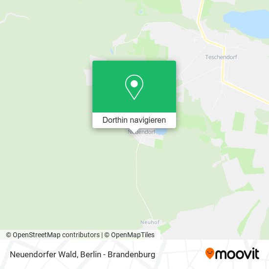 Neuendorfer Wald Karte