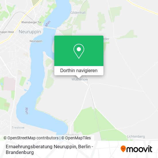 Ernaehrungsberatung Neuruppin Karte