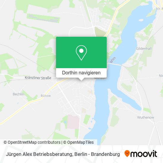 Jürgen Alex Betriebsberatung Karte