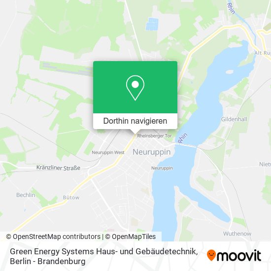 Green Energy Systems Haus- und Gebäudetechnik Karte