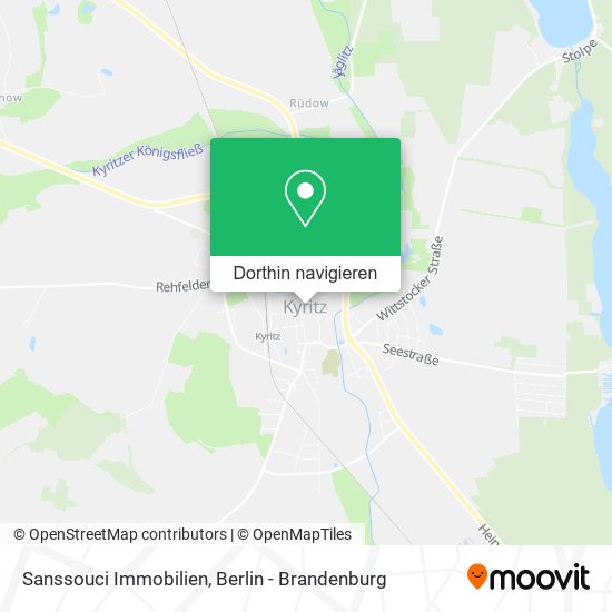 Sanssouci Immobilien Karte