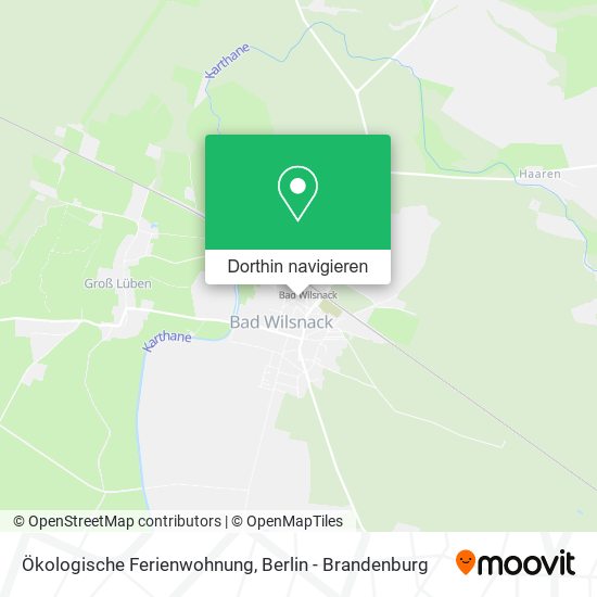 Ökologische Ferienwohnung Karte