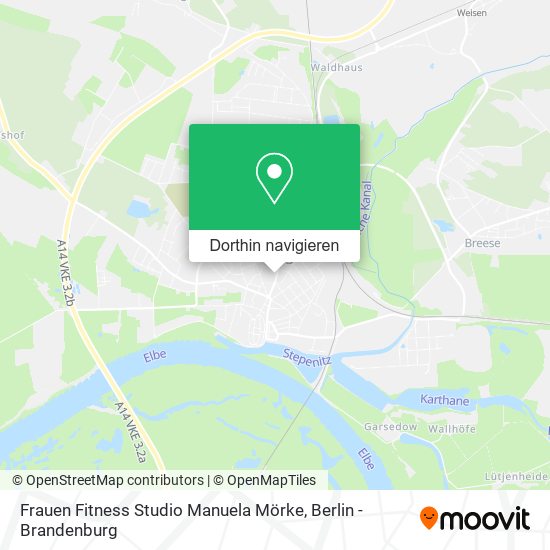 Frauen Fitness Studio Manuela Mörke Karte