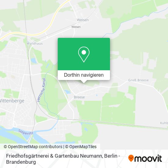 Friedhofsgärtnerei & Gartenbau Neumann Karte